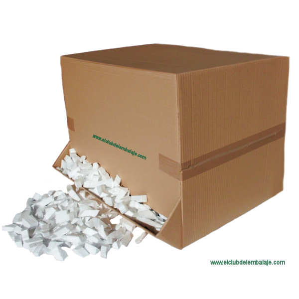 Caja Distribuidora de Relleno de EPS Reciclado
